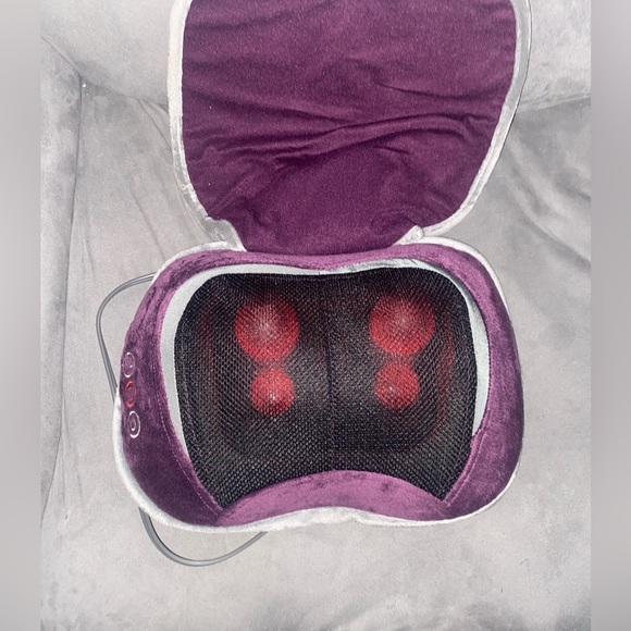 Vibration Soothing Heat Kneading Release Tension Neck, Back, Shoulders Travel - Picture 10 of 11